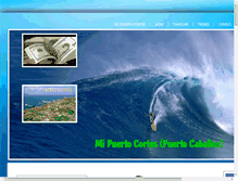 Tablet Screenshot of mipuertocortes.com